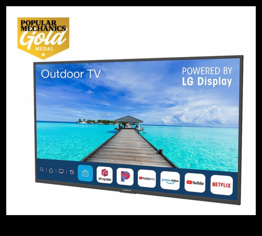 Extravaganza āra izklaide: pret laikapstākļiem izturīgi televizori un āra video aprīkojums