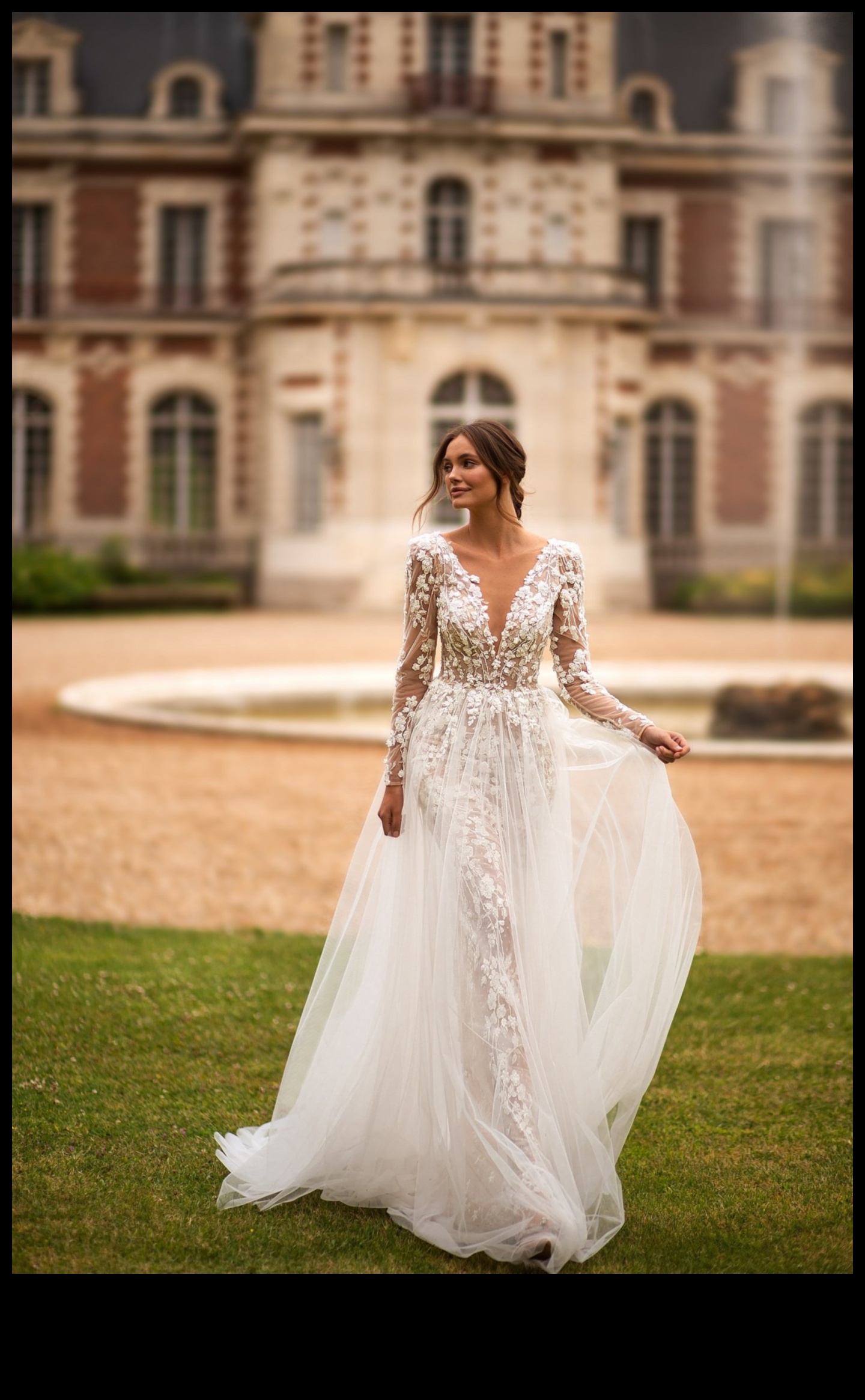 Apburoša elegance: līgavas tērps, kas piemērots karalienei