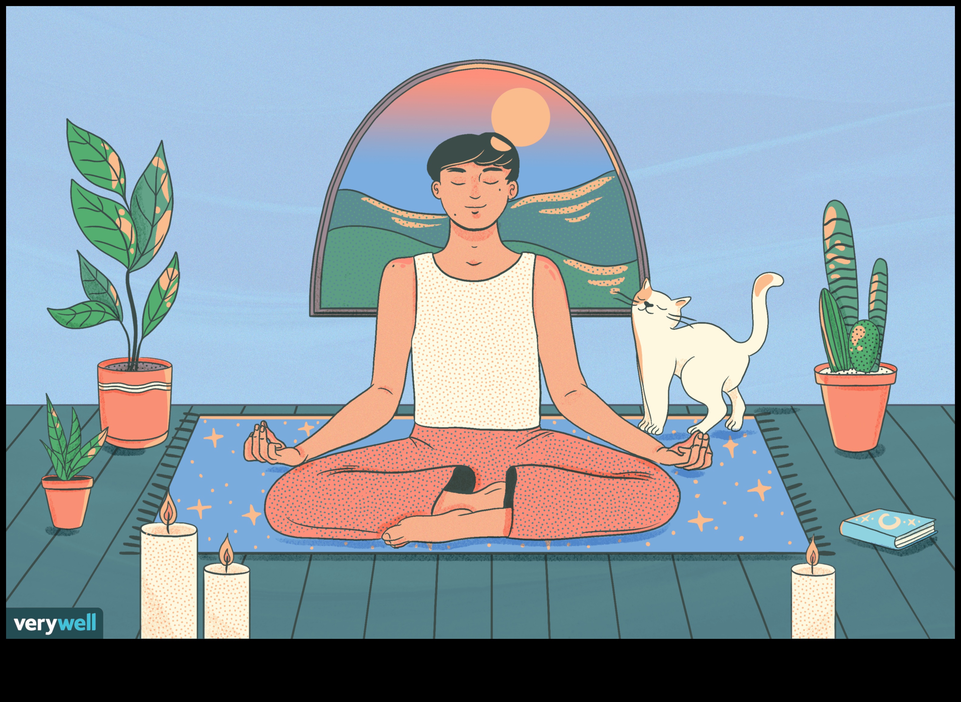 Mierīgs prāts, dzīve bez stresa: aptveriet meditāciju