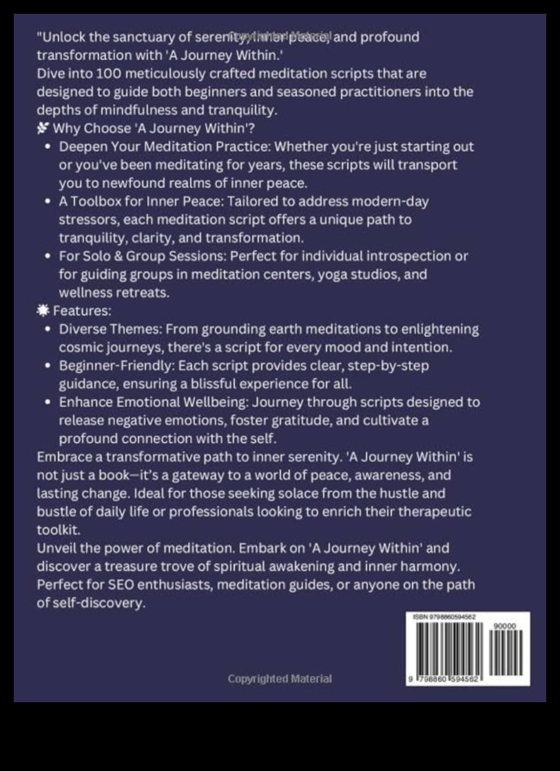 Ceļojums uz iekšu: svarīga lasīšana dziļai meditācijas pieredzei