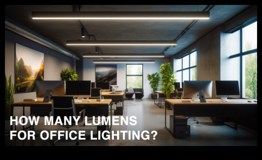 Apgaismojuma spilgtums: viedās spuldzes un apgaismojuma elektronika biroja telpām