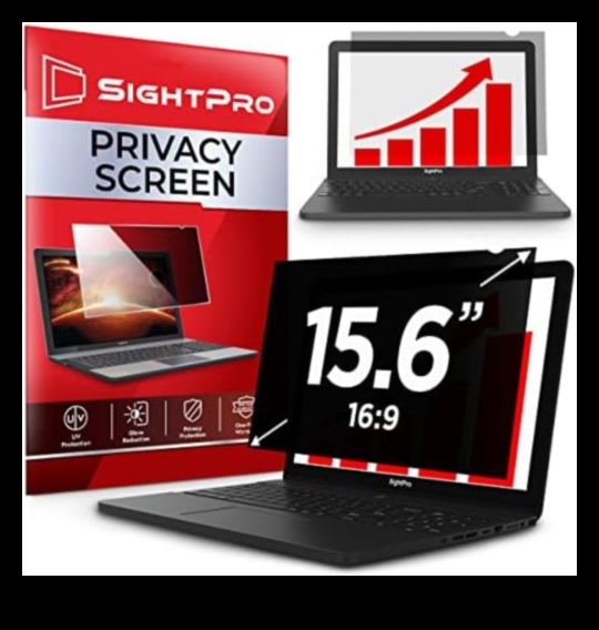 Ekrāna atjautība: privātuma filtri un pretatspīduma piederumi klēpjdatoriem