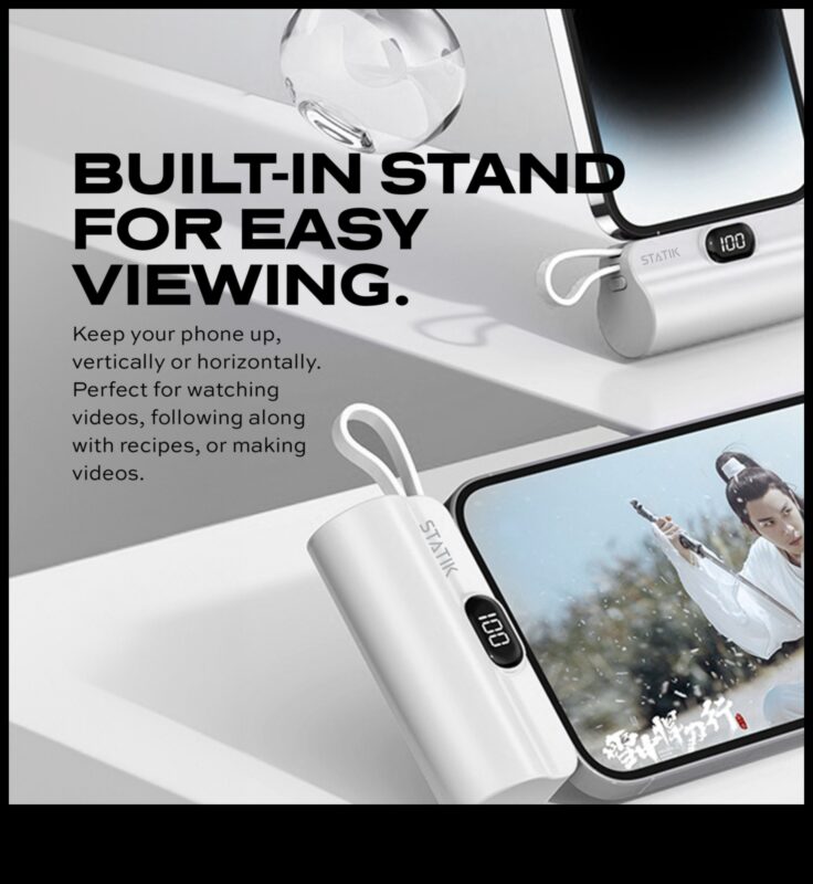 Uzlādējiet un dodieties: piederumi ātrai un ērtai ierīču uzlādei